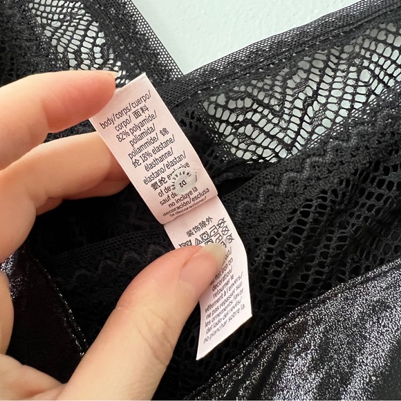 NWT VS Slinky Silver Slip Dress Size S - Picture 3 of 6